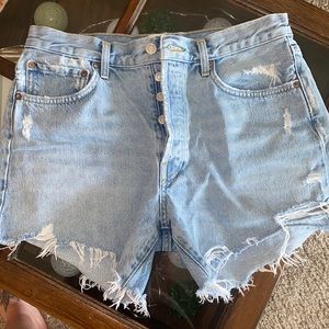 Agolde Parker Long Shorts